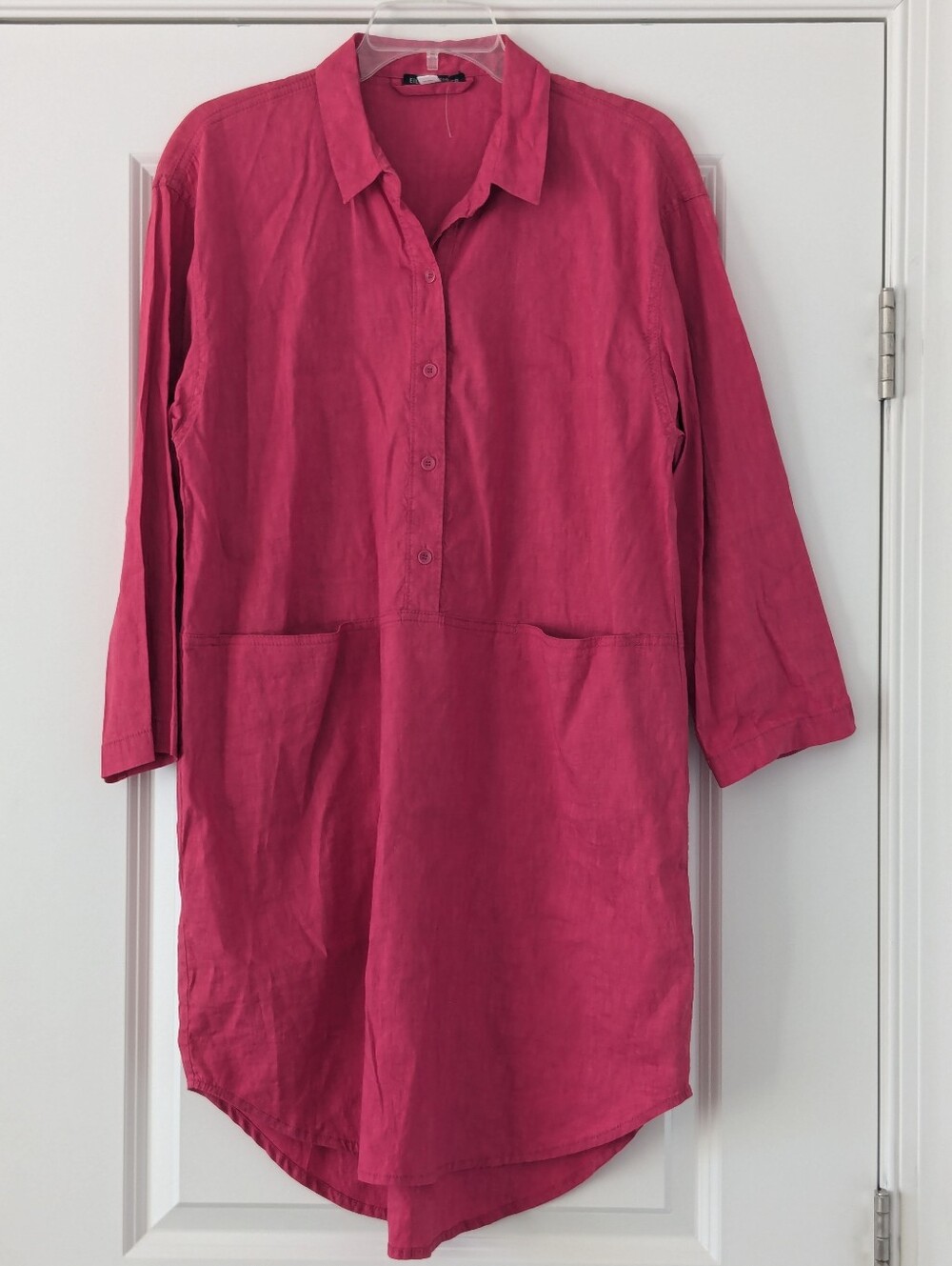 Eileen Fisher - Fuchsia Linen Tunic